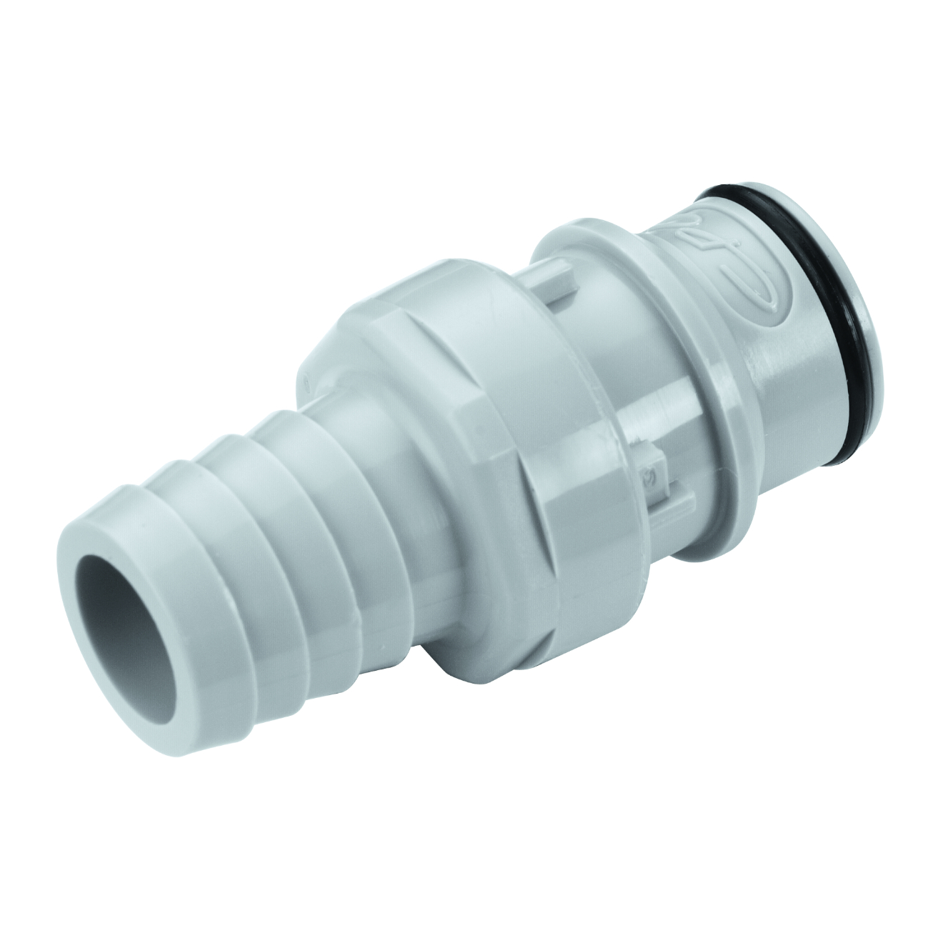 CPC Schnellverschlusskupplung mit Absperrung, 5/8" (15,9 mm) ID, Polypropylen