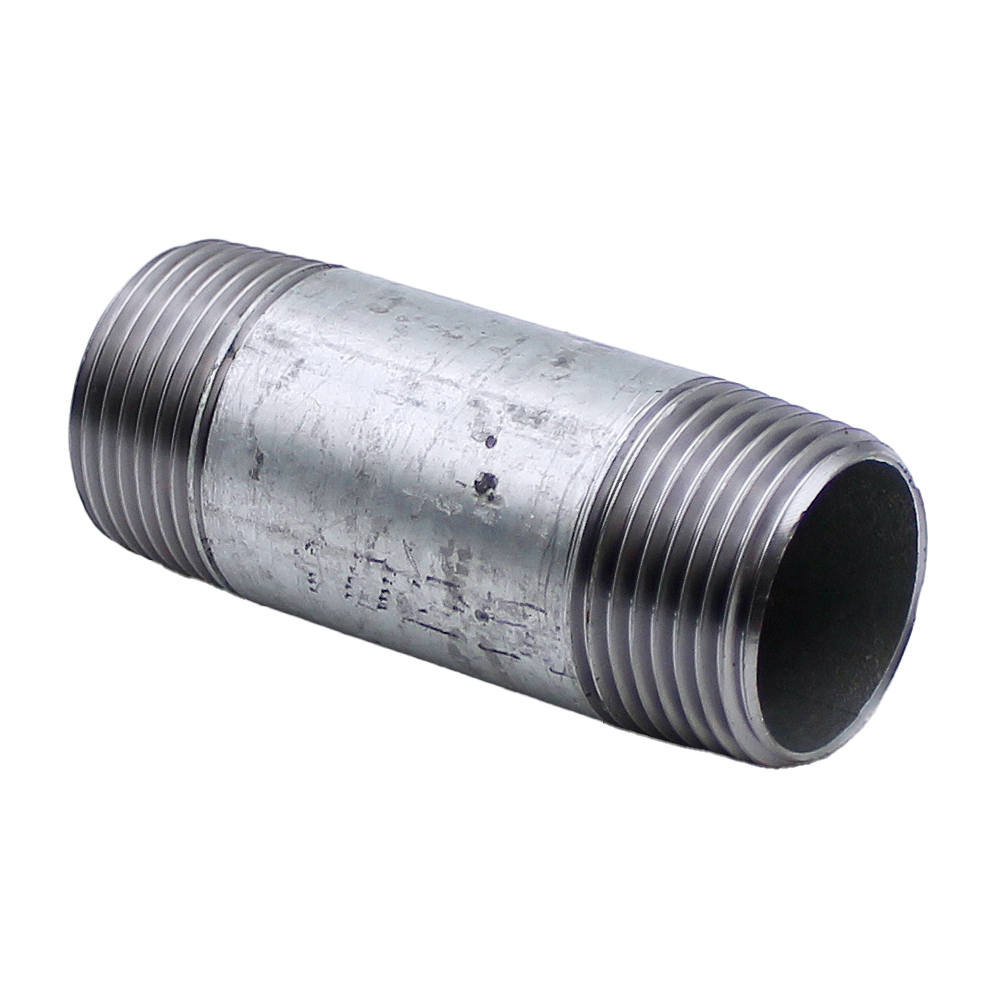 Doppelnippel R 1" – 80 mm, Temperguss verzinkt