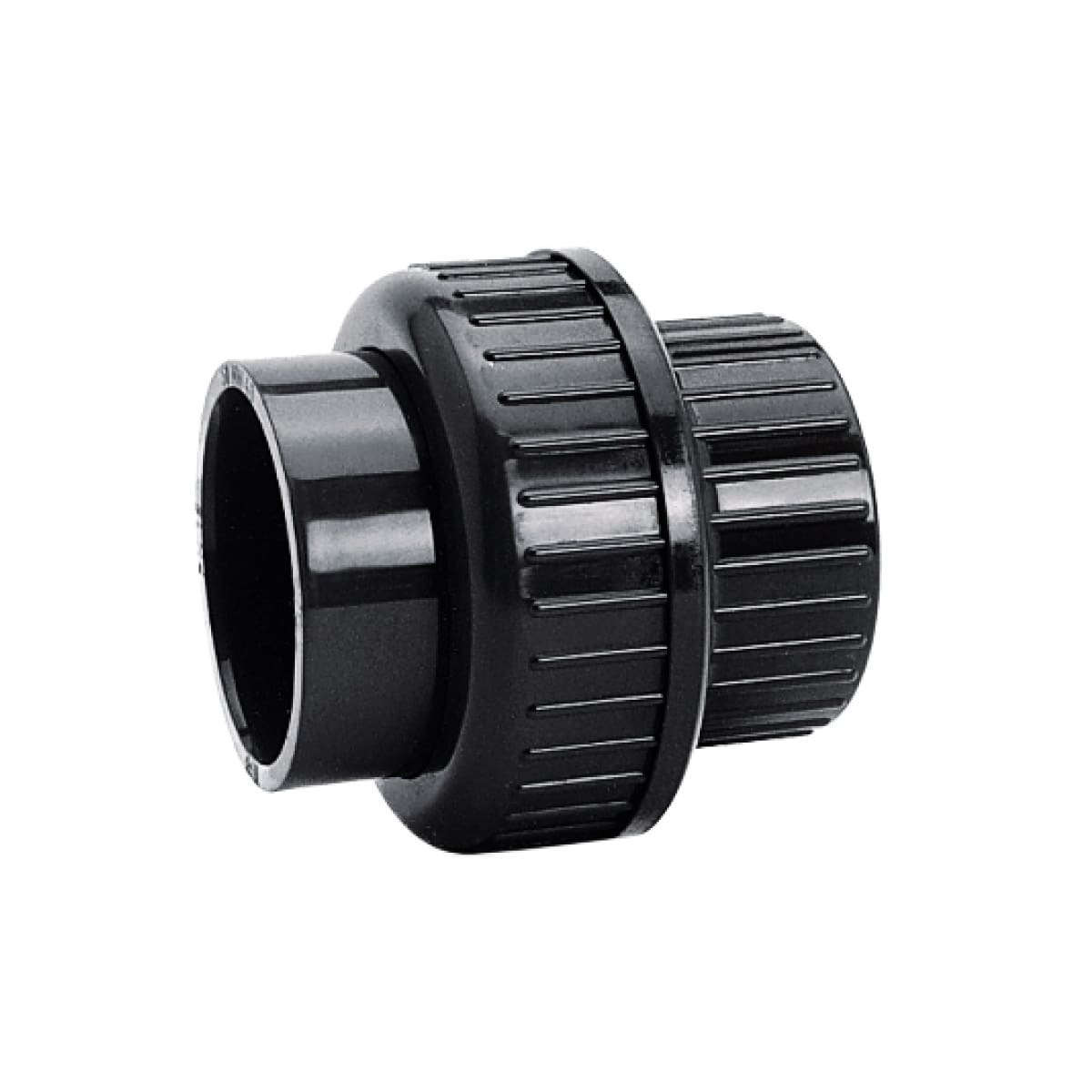 PVC-U-Verschraubung Klebemuffe, d16, PN16, EPDM