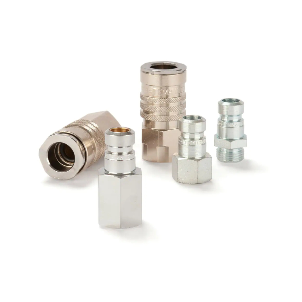 Parker Verschlussnippel Serie 1800, 1/2" AG, Stahl verzinkt