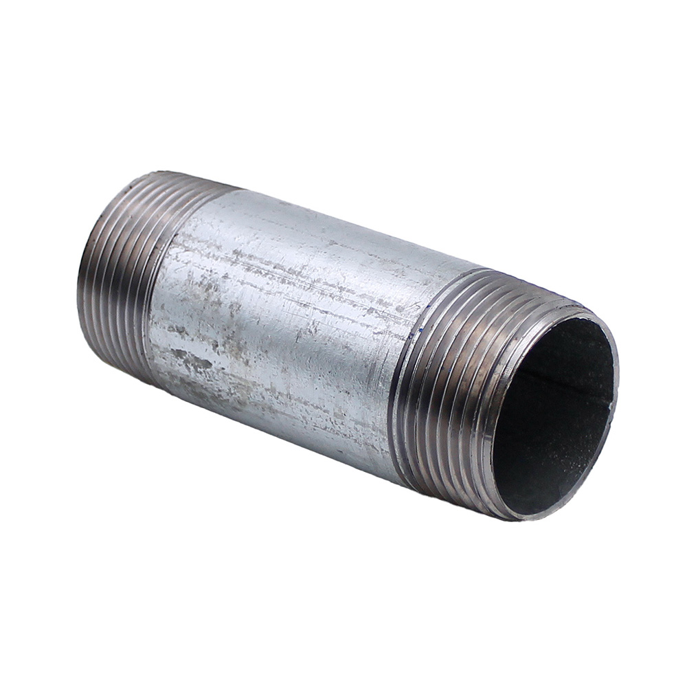 Doppelnippel R 1 1/4" – 100 mm, Temperguss verzinkt
