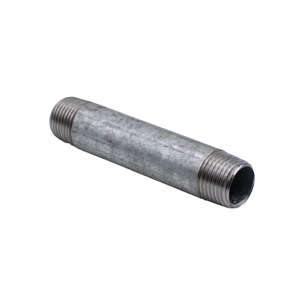 Doppelnippel R 1/2" – 100 mm, Temperguss verzinkt