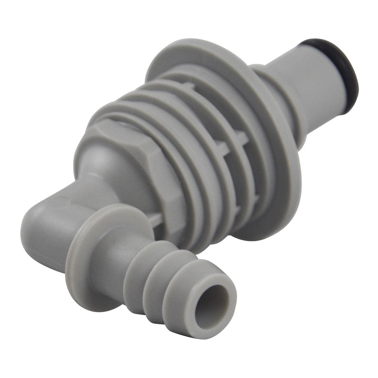 Stecker Winkel mit Schott/Tülle
