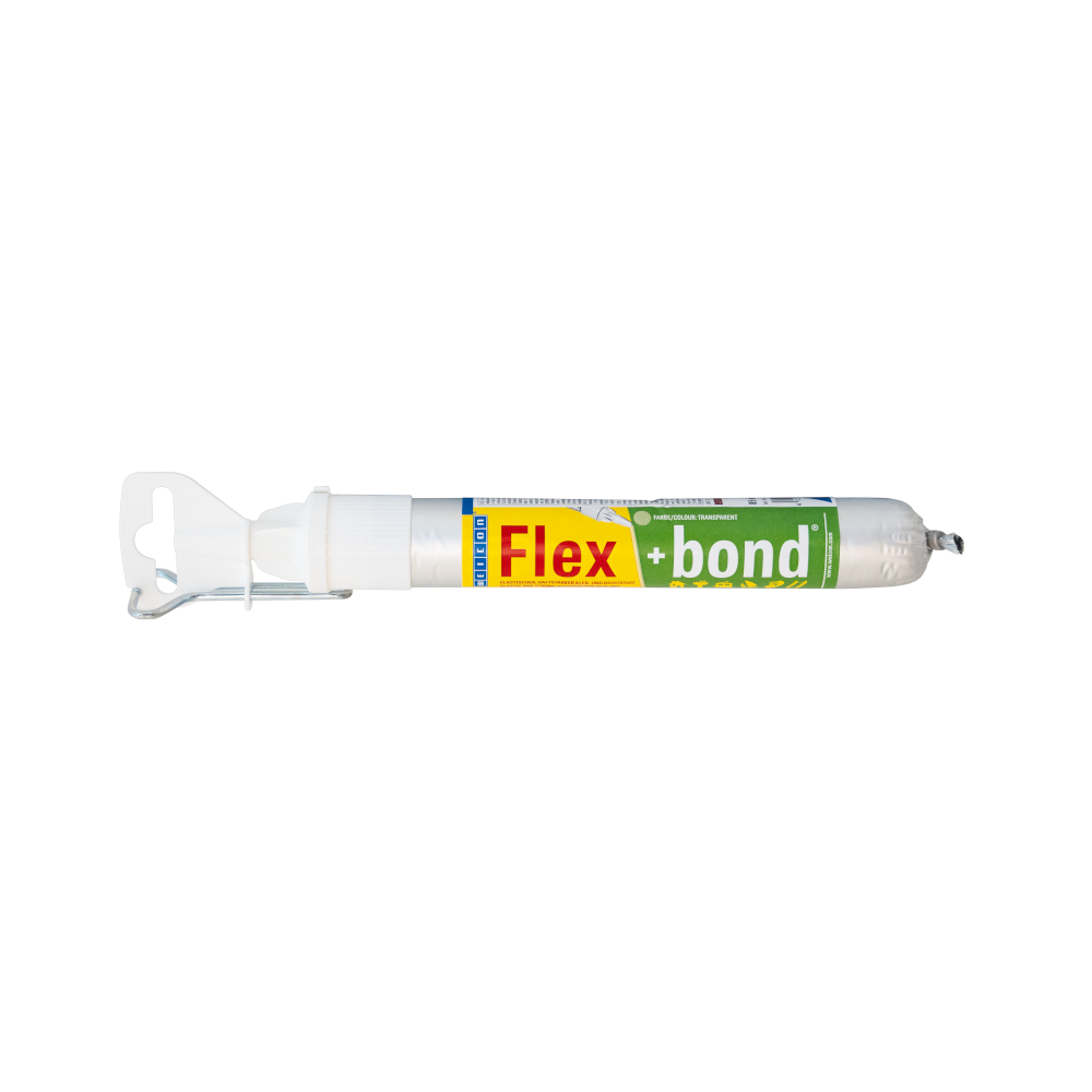 WEICON Flex+bond® Kleber Minischlauchbeutel, 85 ml, Transparent