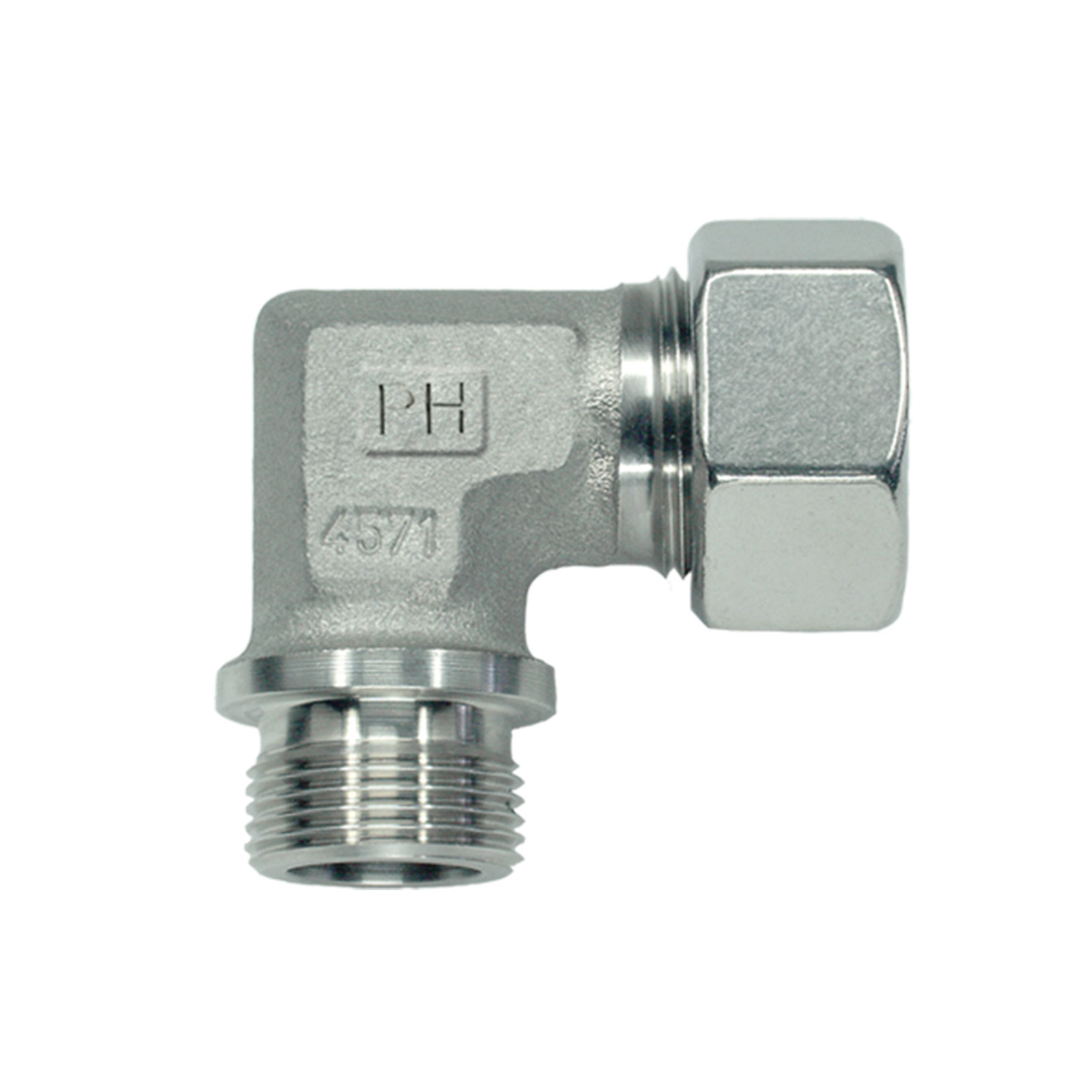 Winkel Einschraubverschraubung 20-S, G3/4" AG, 1.4571