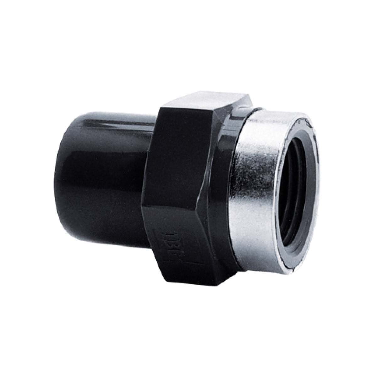 PVC-U Red.-Nippel Klebestutzen / Innengewinde, d20, 3/8" IG, PN16