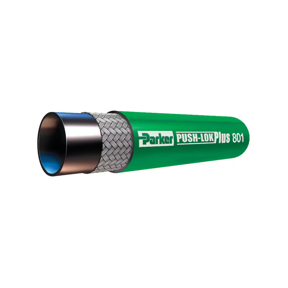 Parker Push-Lok Vielzweck-Schlauch Grün DN10, 3/8"