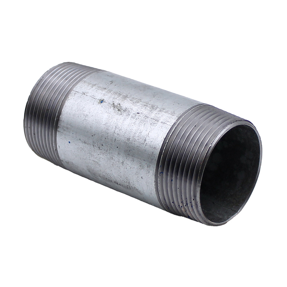 Doppelnippel R 1 1/2" – 100 mm, Temperguss verzinkt