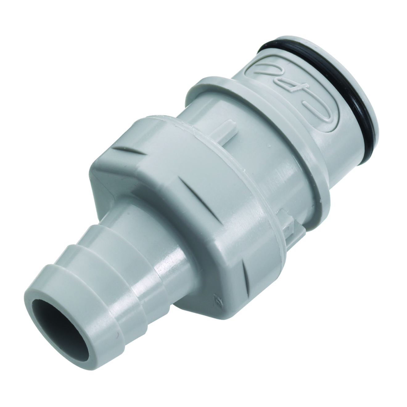 CPC Schnellverschlussstecker mit Absperrung, 1/2" (12,7 mm) ID, Polypropylen