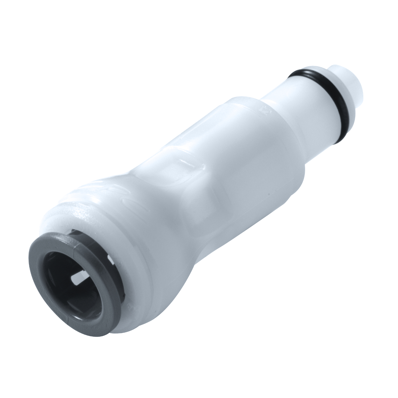 CPC Schnellverschlussstecker mit Absperrung, 3/8" (9,5 mm) AD, Acetal
