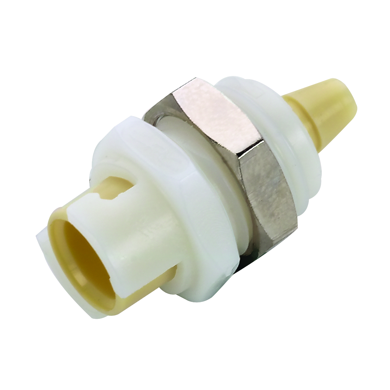 CPC Schlaucholive Schottausführung ohne Absperrung, 1/16" (1,6 mm) ID, Acetal