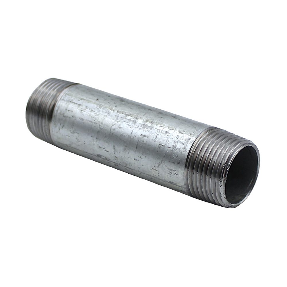 Doppelnippel R 1" – 120 mm, Temperguss verzinkt