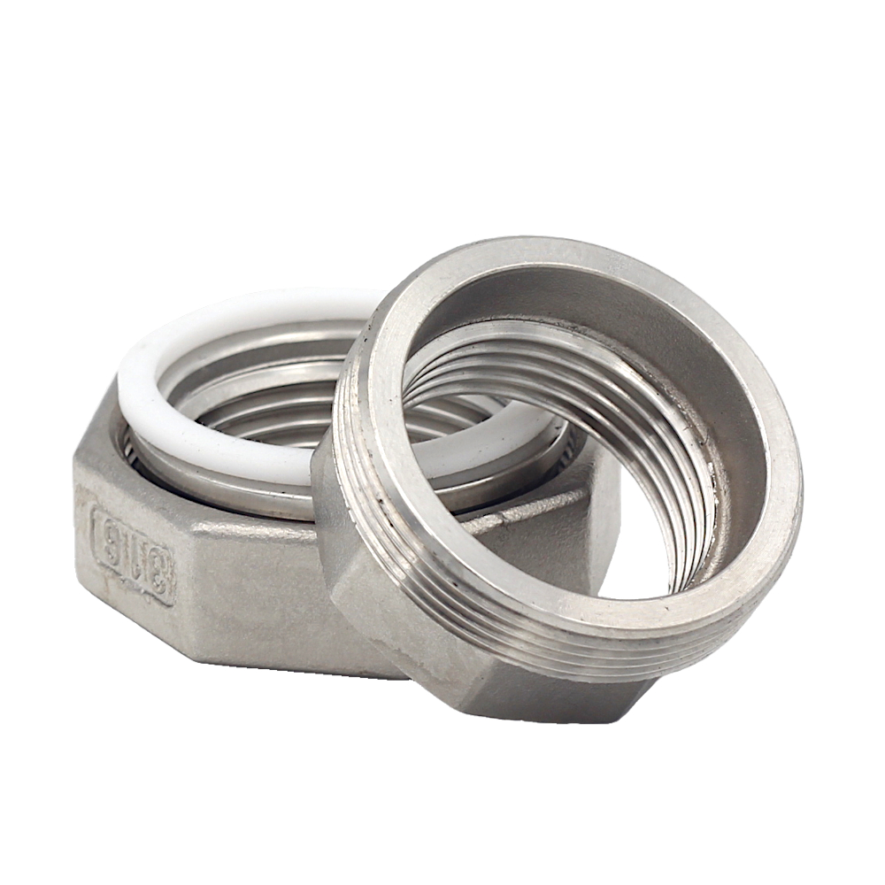 Verschraubungen Flach IG/IG V4A 1/2"