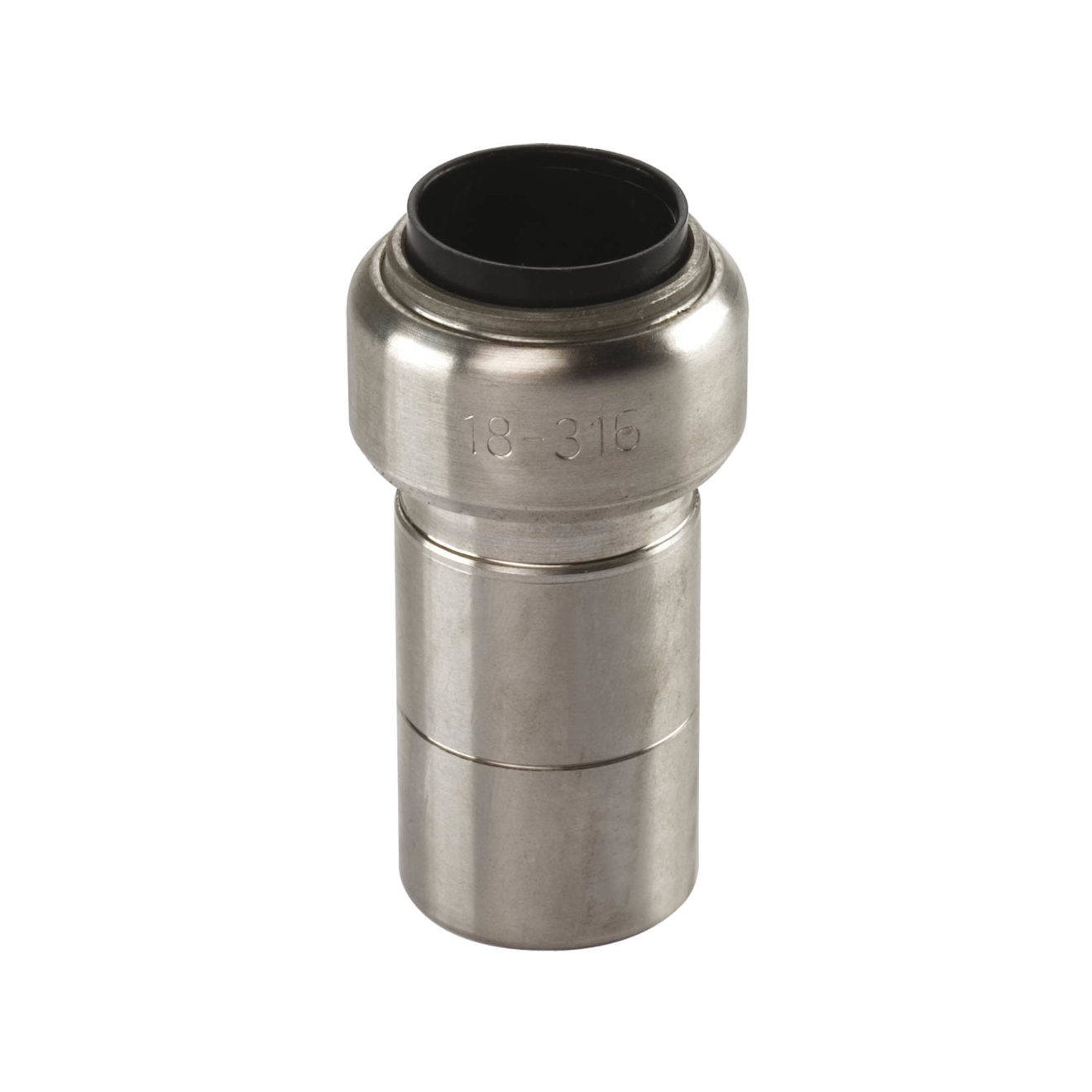 TECTITE Reduziernippel, 18 x 15 mm IA, Edelstahl