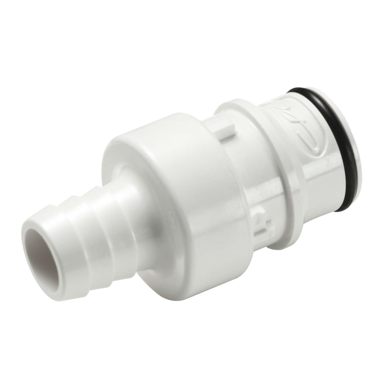 CPC Schnellverschlussstecker mit Absperrung, 1/2" (12,7 mm) ID, Polysulfon