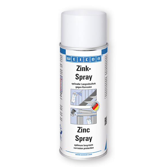 WEICON Zink-Spray 400 ml
kathodischer Korrosionsschutz mit Zulassung für den Lebensmittelbereich 