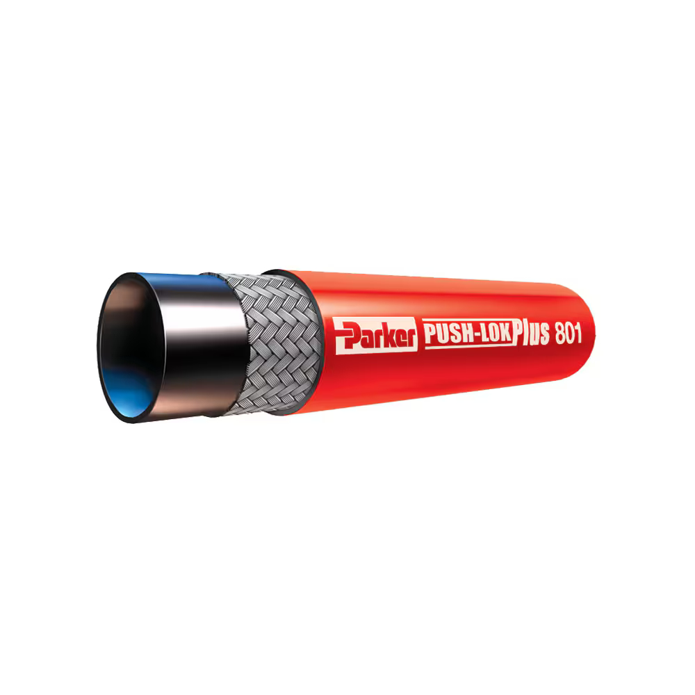 Parker Push-Lok Vielzweck-Schlauch Rot DN06, 1/4"