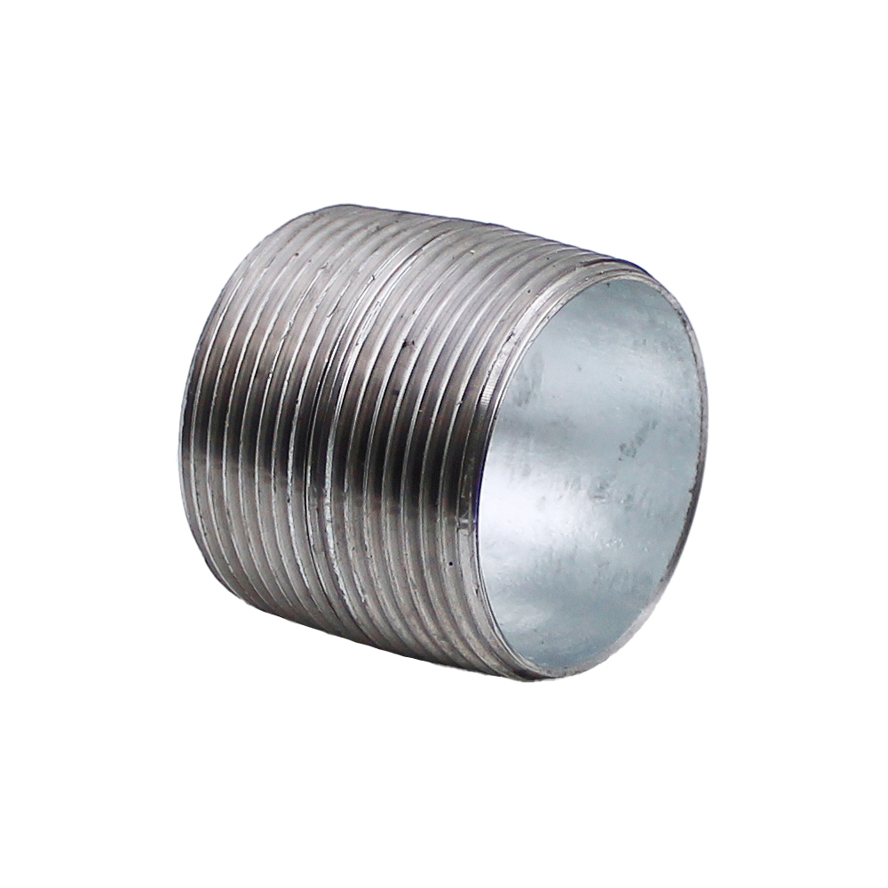 Doppelnippel R 1 1/2" – 40 mm, Temperguss verzinkt