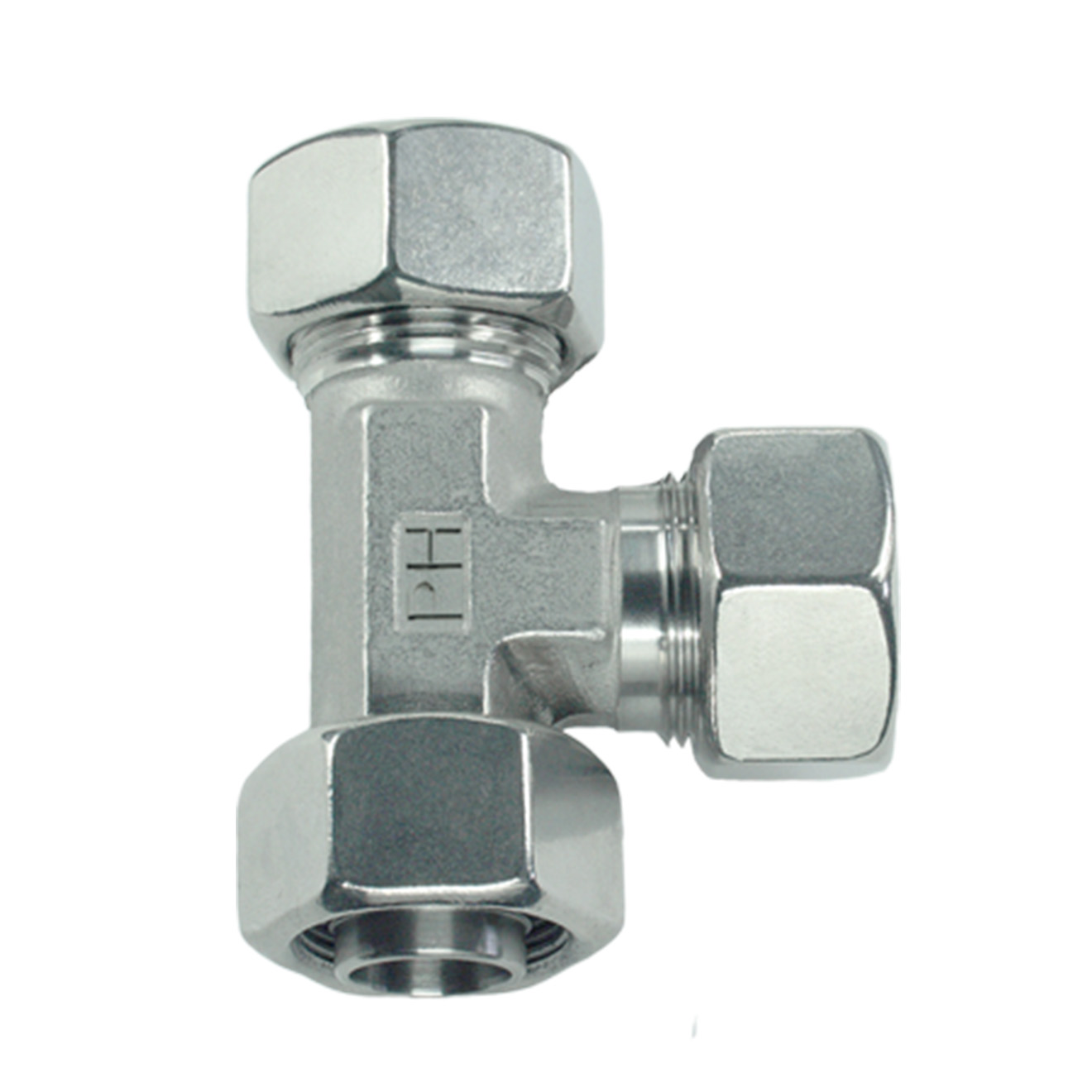 Einstellbare L-Verschraubung L-10 mm 1.4571