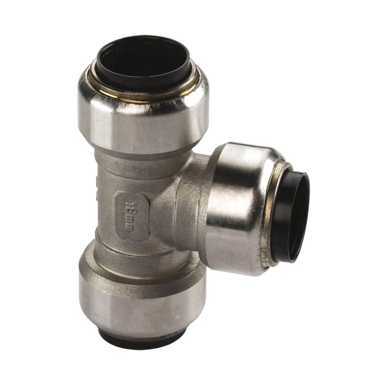 TECTITE T-Stück, 15 mm IG, Edelstahl