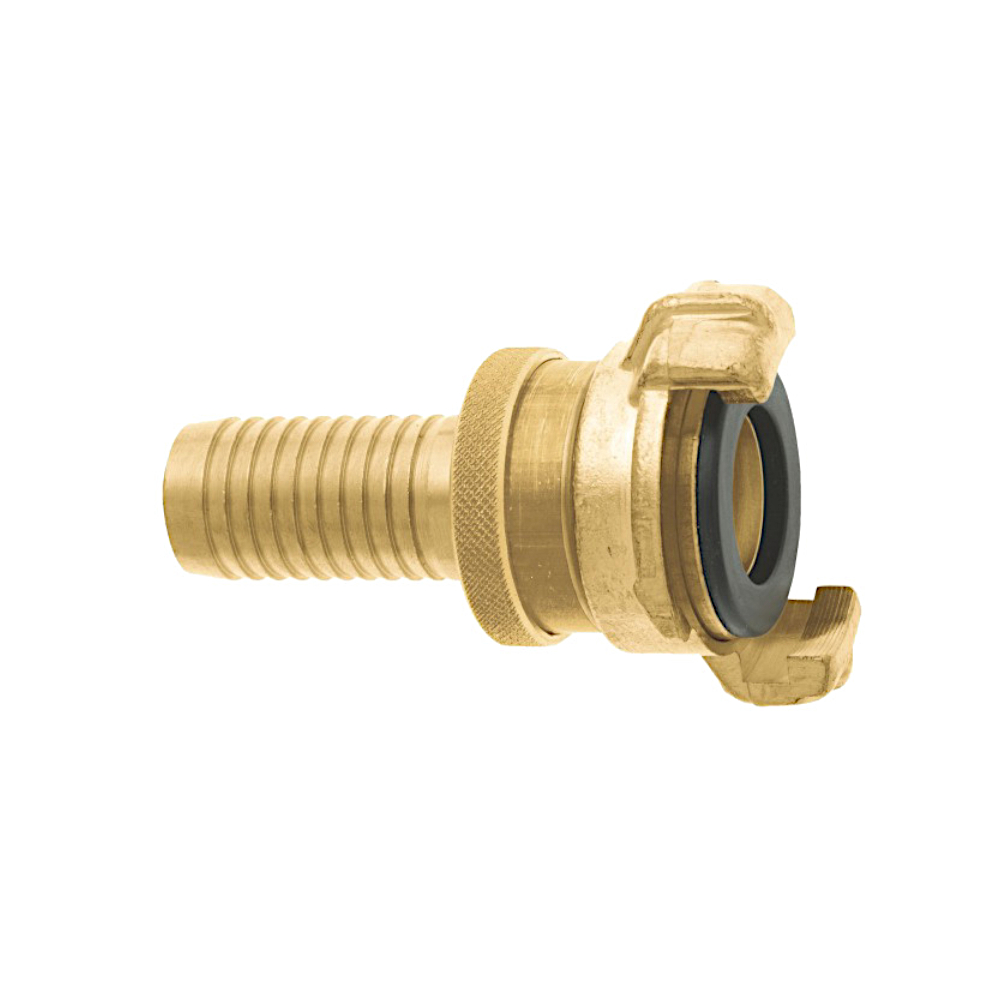 GEKA plus Schlauchstück 360° drehbar, 1" (25 mm), Messing