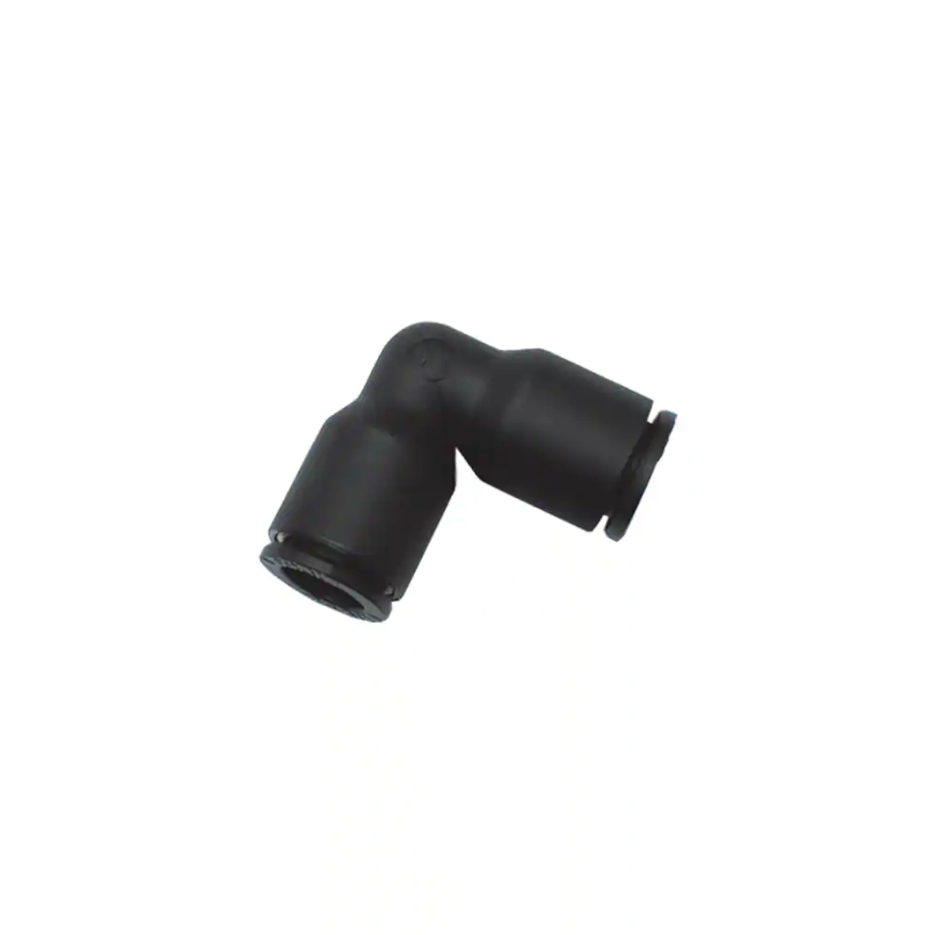 Push-In Steckverbinder 90° Winkel Reduzierung 8 mm x 10 mm, technisches Polymer