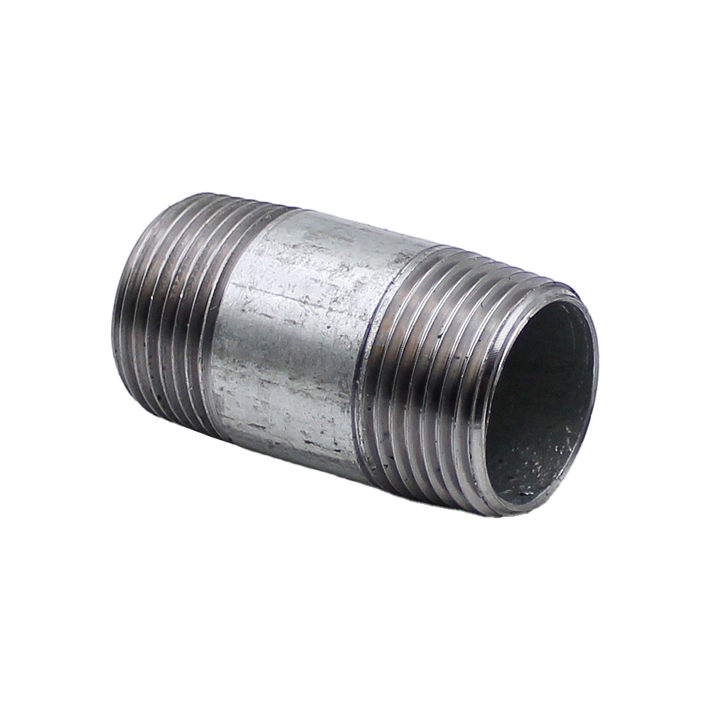 Doppelnippel R 1" – 60 mm, Temperguss verzinkt