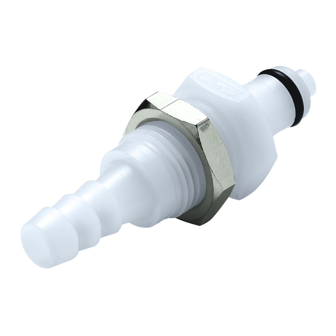 Stecker mit Schott/Tülle