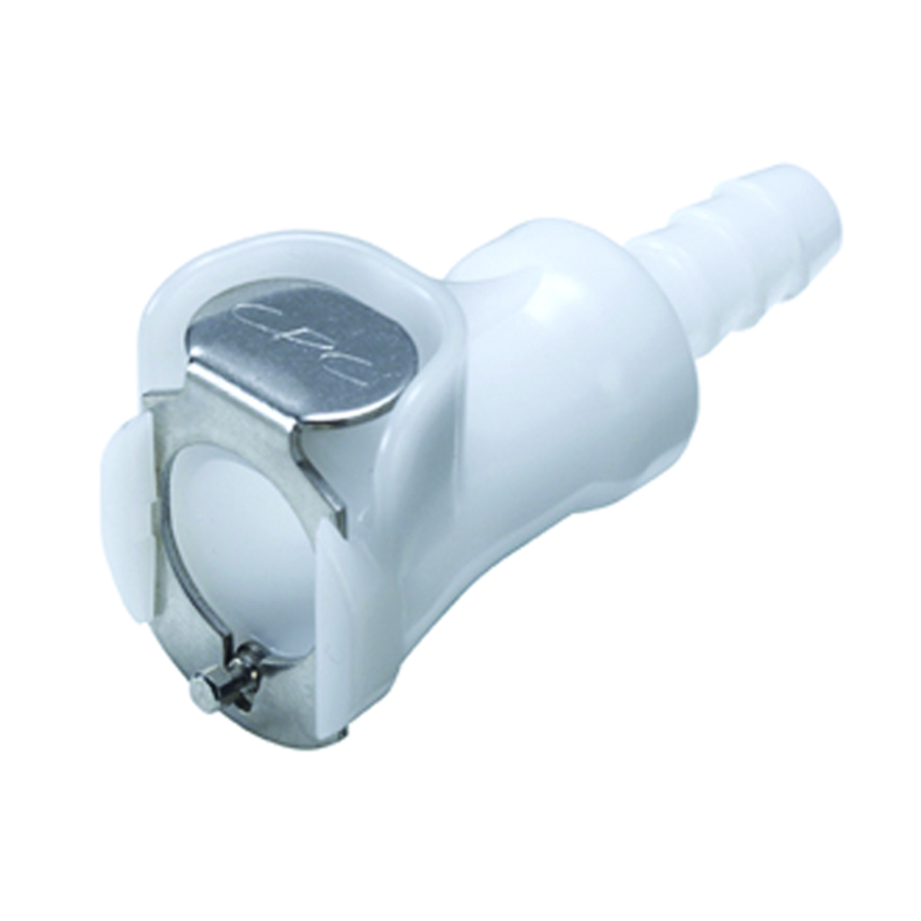 CPC Schnellverschlusskupplung mit Absperrung, 1/16" (1,6 mm) ID, Acetal