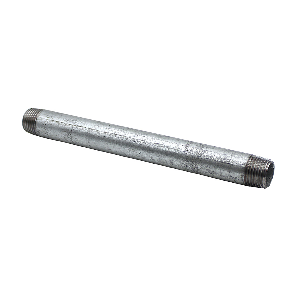 Doppelnippel R 1/2" – 200 mm, Temperguss verzinkt