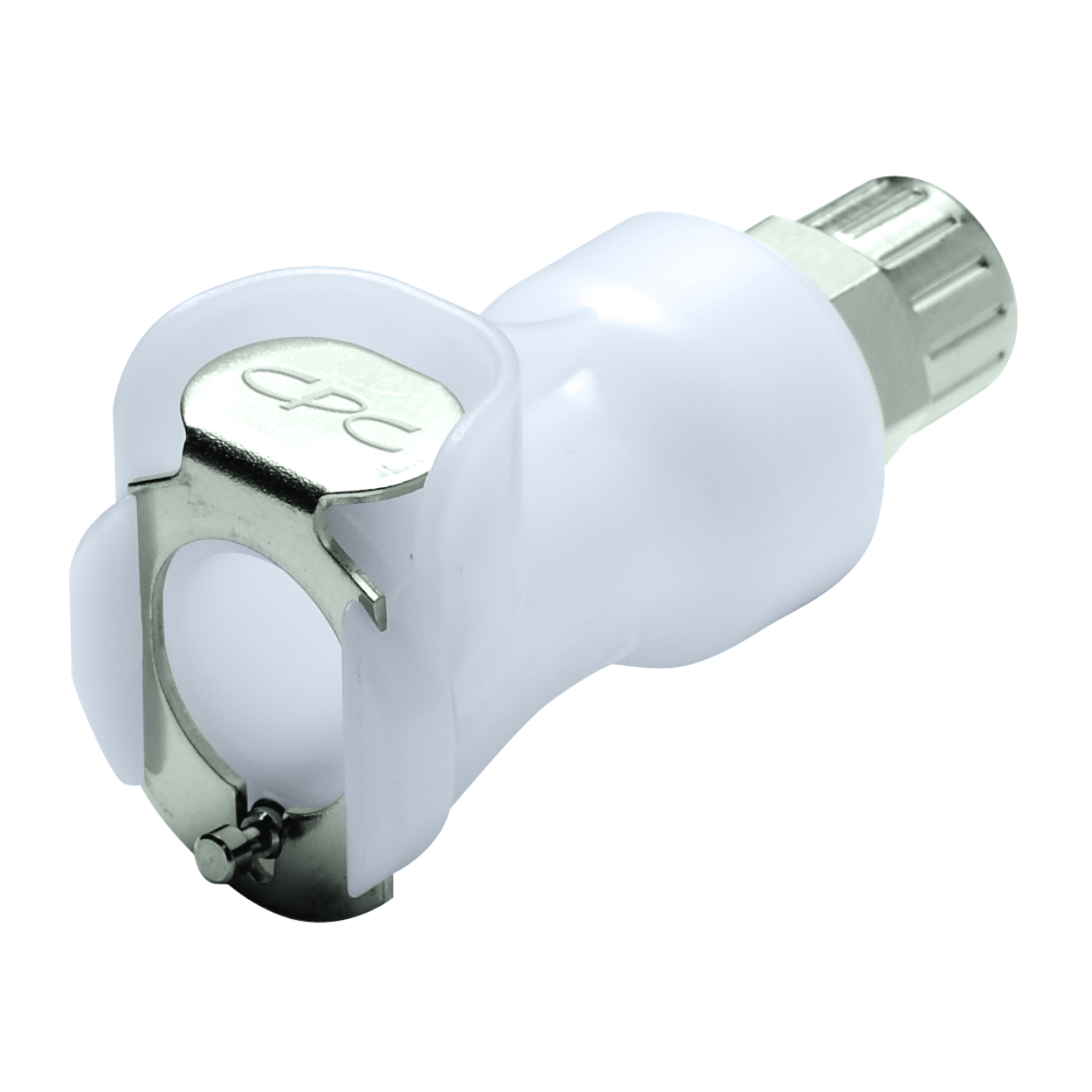 CPC Schnellverschlusskupplung mit Absperrung, 1/4" (6,4 mm) AD x 4,3 mm ID, Acetal
