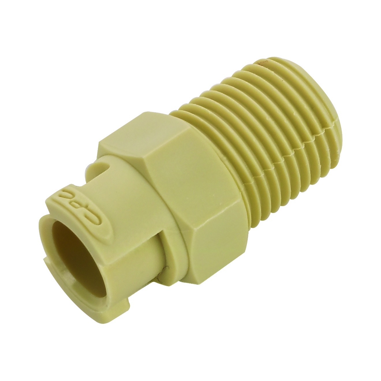 CPC Schlaucholive ohne Absperrung, 1/8" NPT AG, Polypropylen