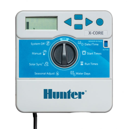 Hunter Regenautomat 24VAC Typ XC-601-iE Indoor, 6 Stationen