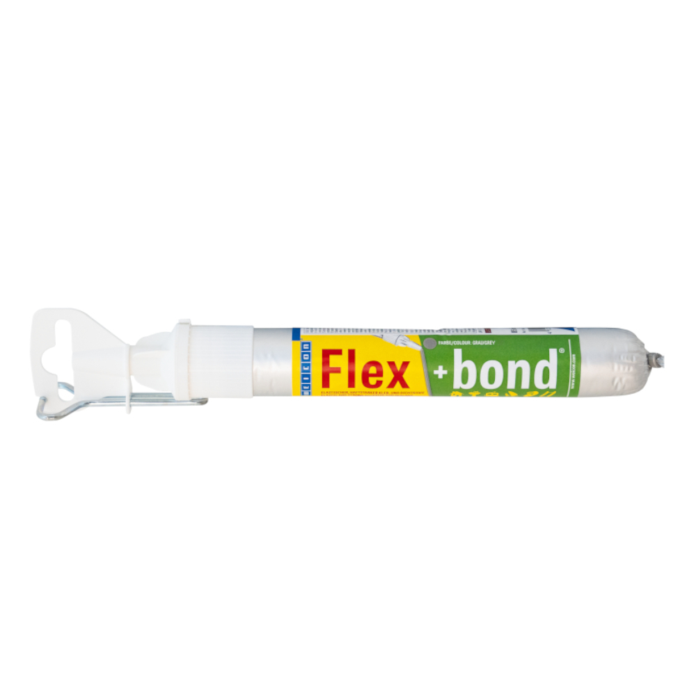 WEICON Flex+bond® Kleber Minischlauchbeutel, 85 ml, Grau