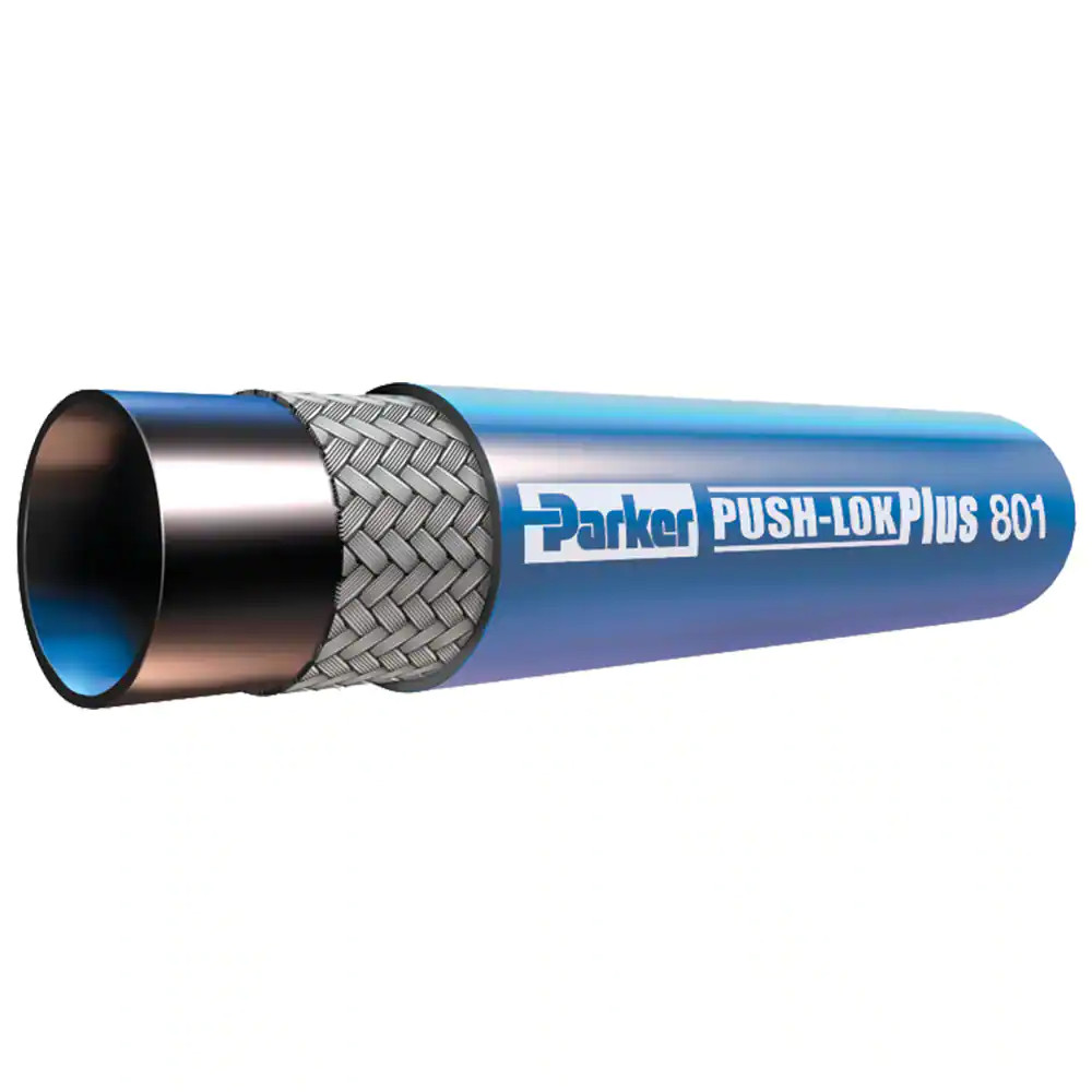 Parker Push-Lok Vielzweck-Schlauch Blau DN06, 1/4"