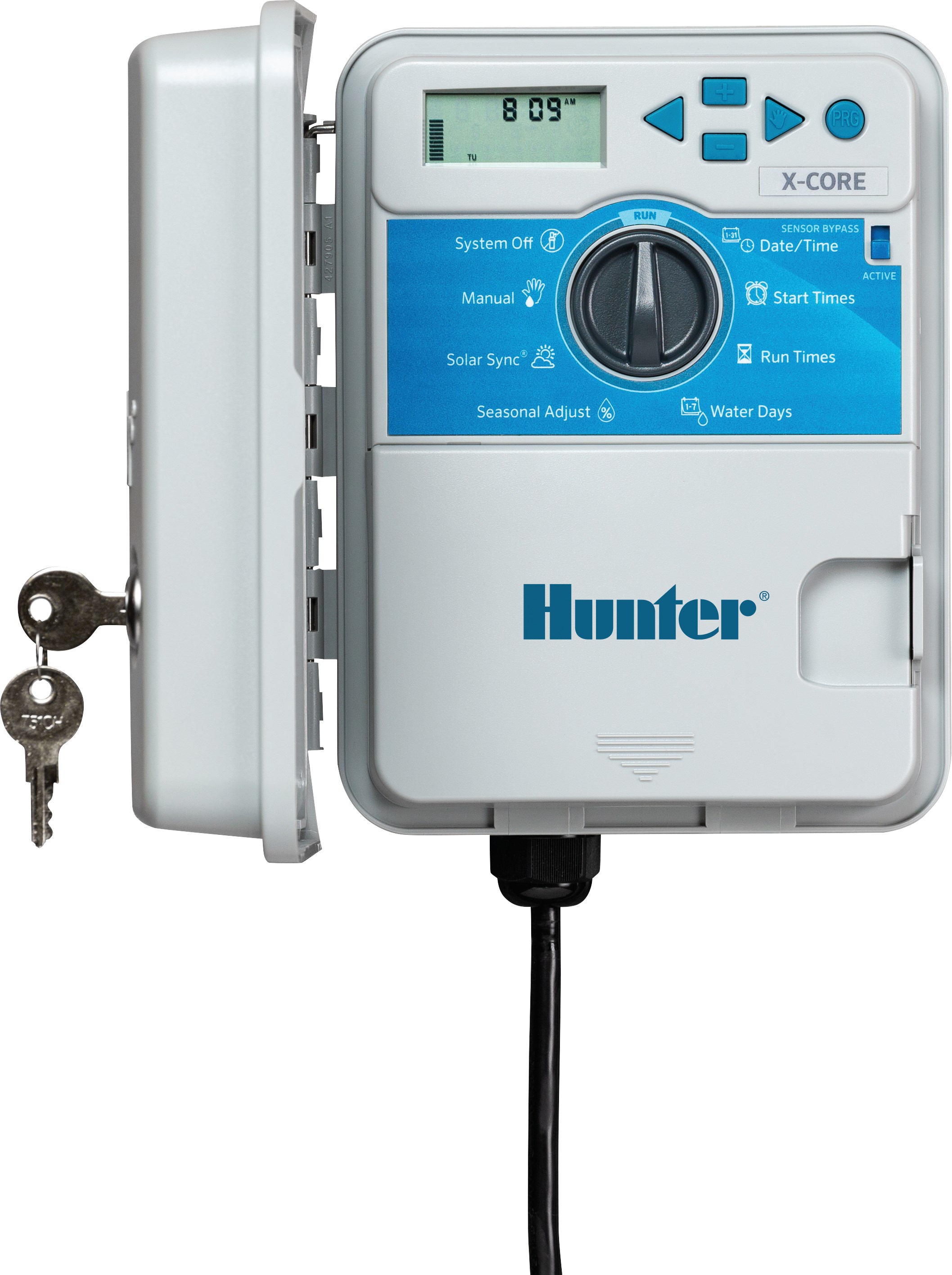 Hunter Regenautomat 24VAC Typ XC-601-iE Outdoor, 6 Stationen