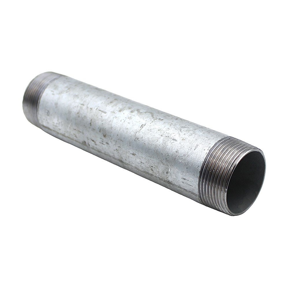 Doppelnippel R 1 1/2" – 200 mm, Temperguss verzinkt