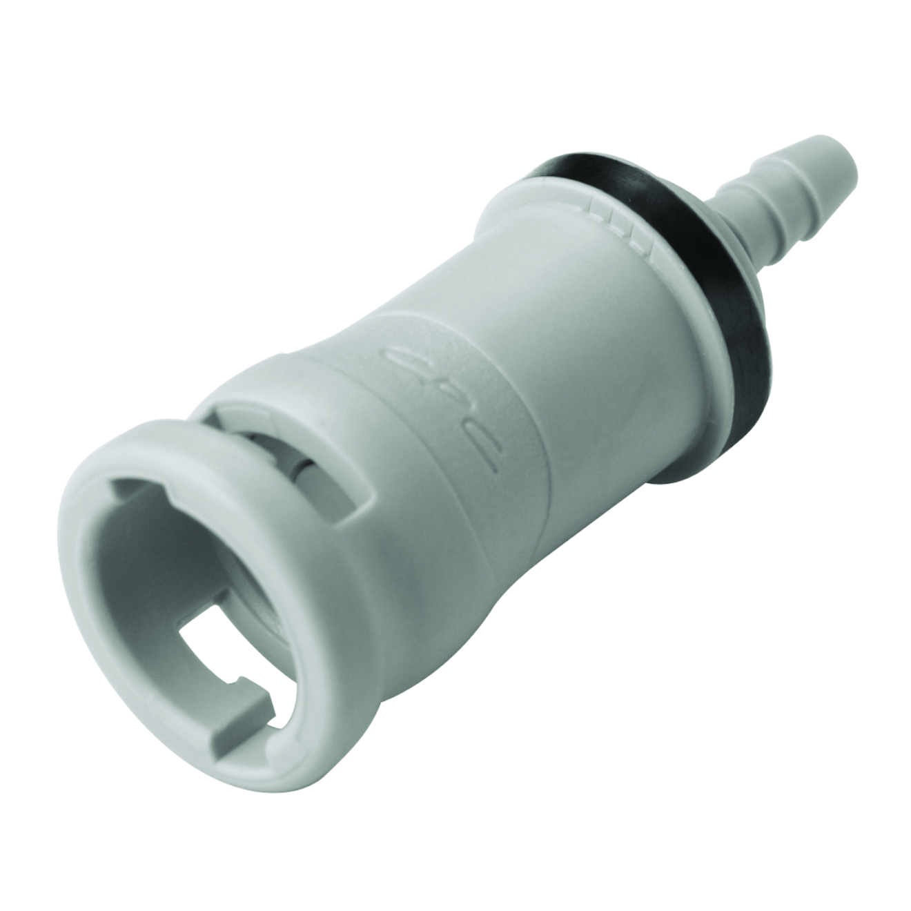 CPC Schnellverschlusskupplung mit Absperrung, 1/8" (3,2 mm) ID, Glasfaserverstärktes Polypropylen